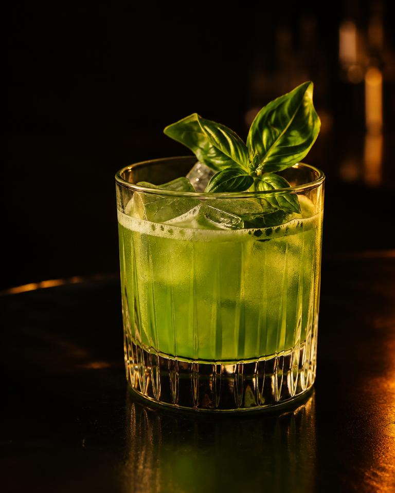 Gin Basil Smash