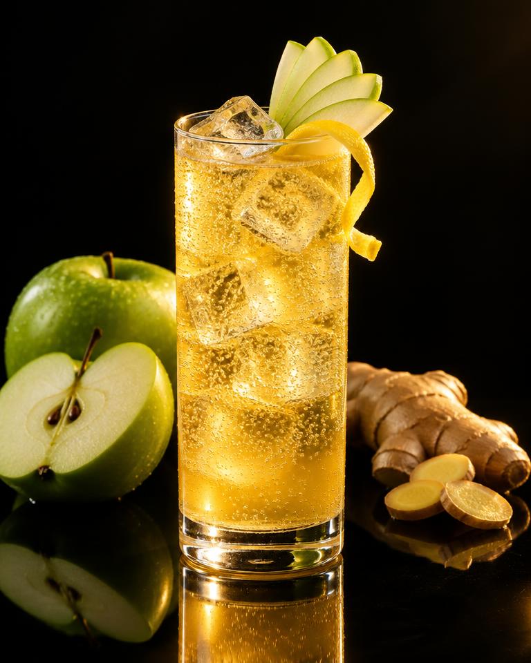 Apple Ginger Fizz