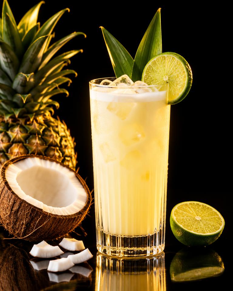 Pineapple Coconut Fizz